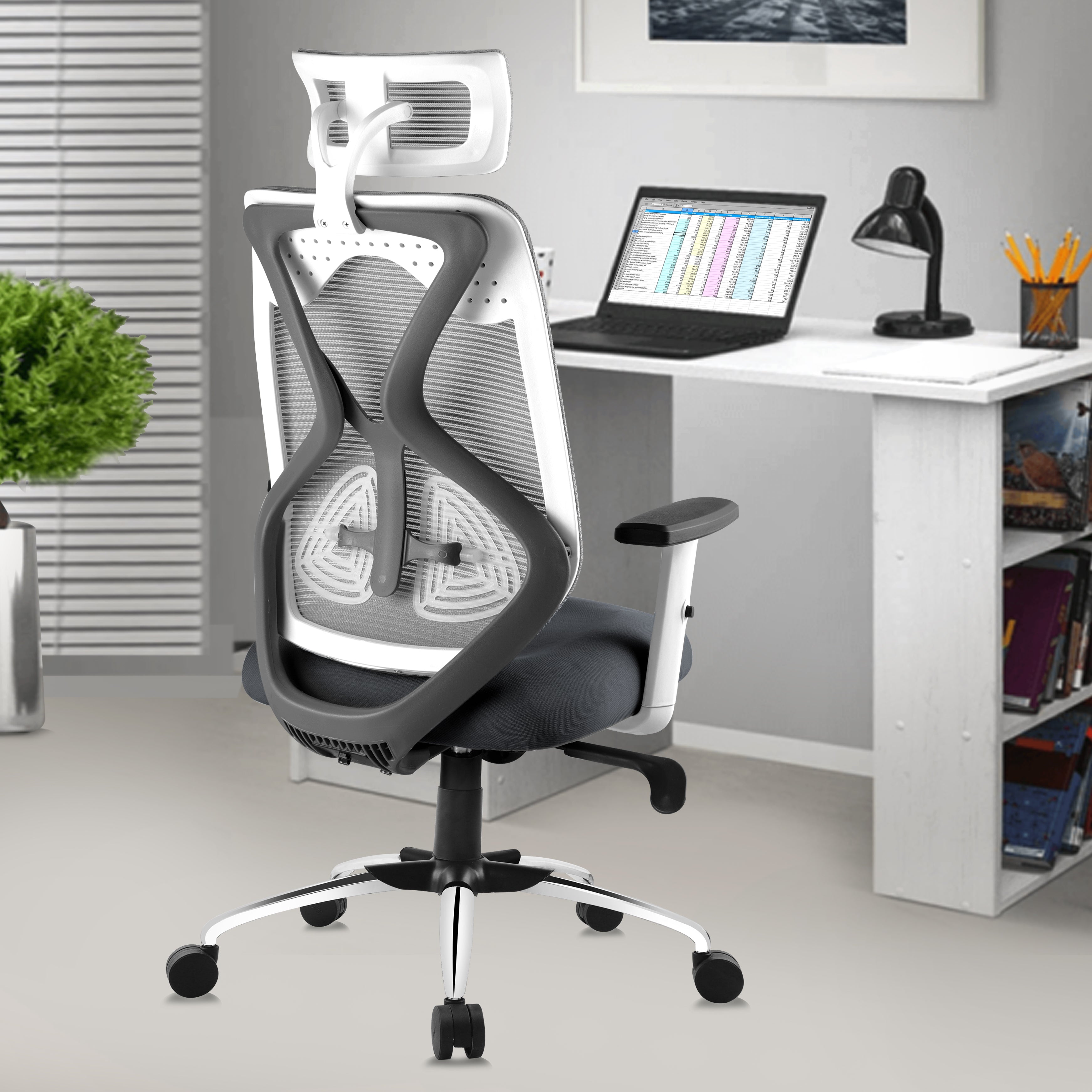 ASTRIDE Ergofit Ergonomic Office Chair for Home 3-Years Warranty