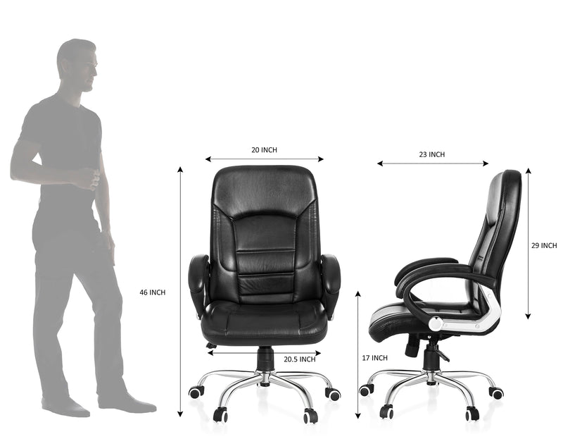 ASTRIDE Workman High Back Revolving Office Chair