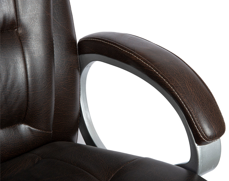 ASTRIDE Xcent High Back Office Chair in Brown