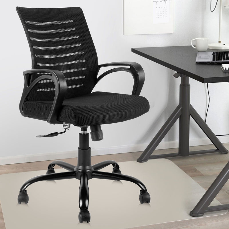 ASTRIDE Ace Mid Back Office Chair/Study Chair [Metal Base]