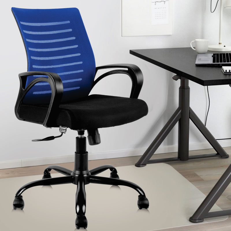 ASTRIDE Ace Mid Back Office Chair/Study Chair [Metal Base]