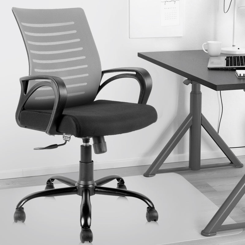 ASTRIDE Ace Mid Back Office Chair/Study Chair [Metal Base]